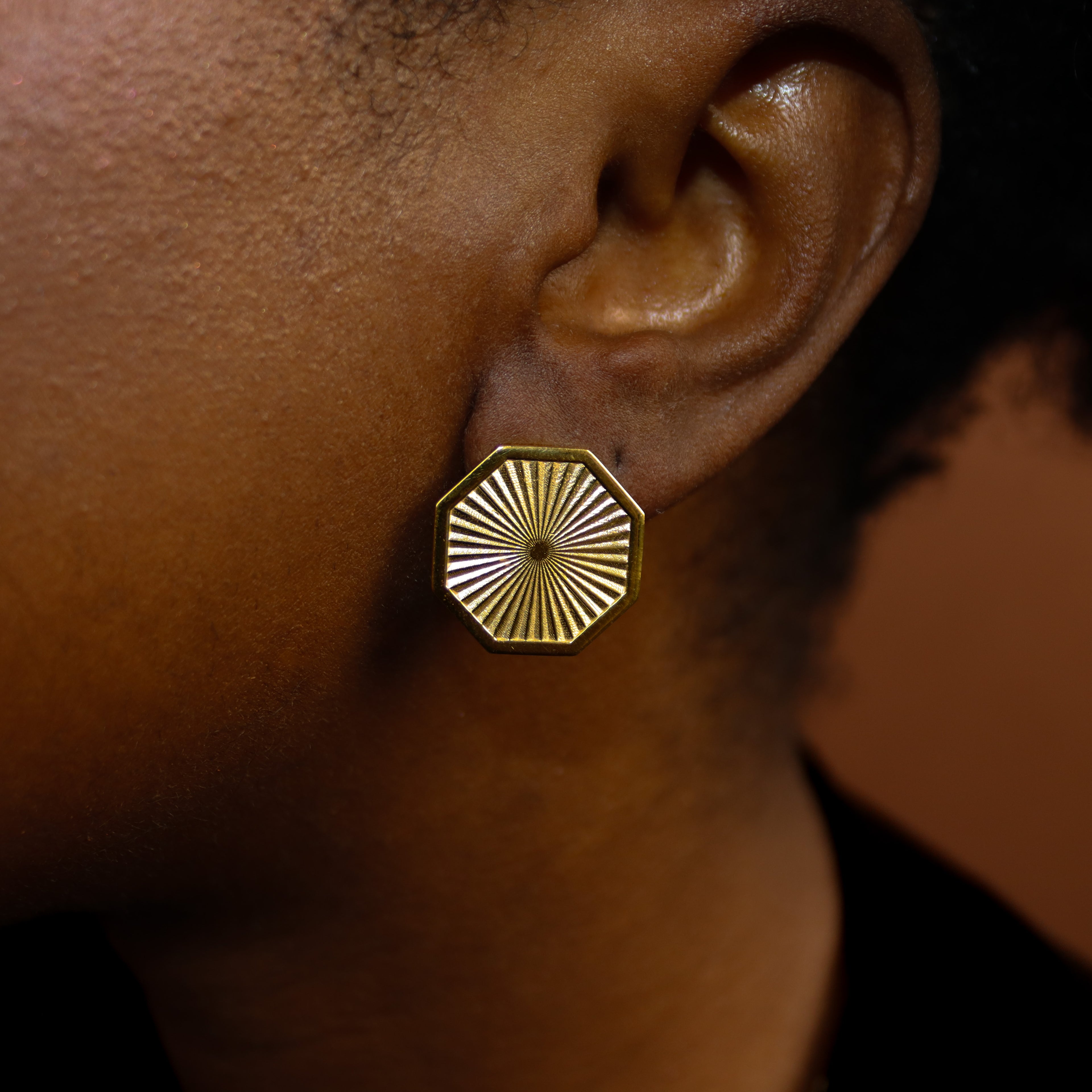 The Solis Earrings in 18K Gold Vermeil