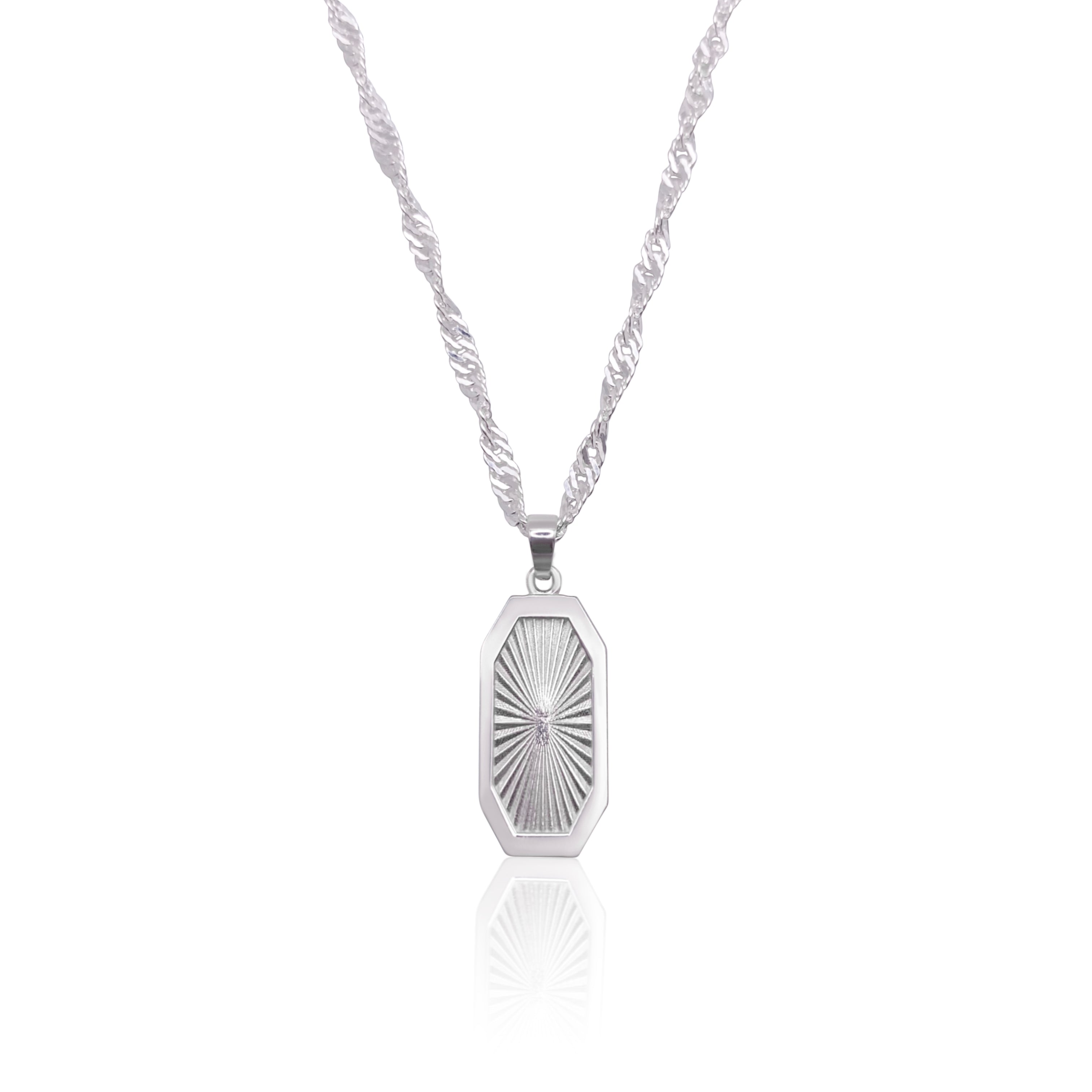 The Laya Necklace in Sterling Silver